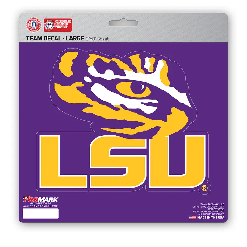 LSU Large Decal