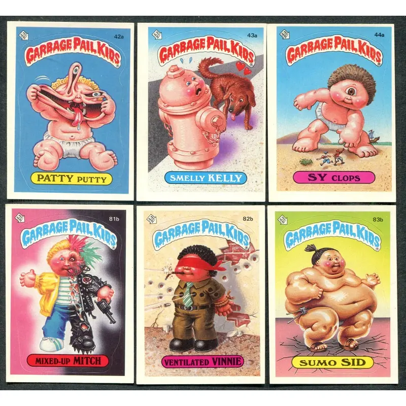 1985 Topps Garbage Pail Kids Complete Series 2 Set NM NM+ (Set #2)