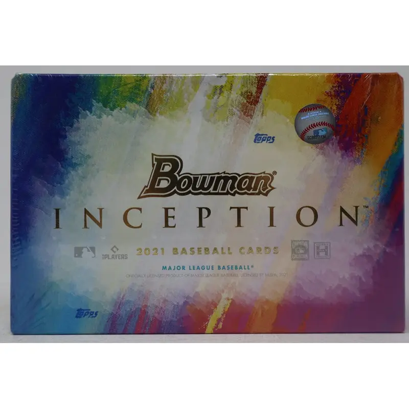 2021 Bowman Inception Baseball Box (Hobby) (1/7)