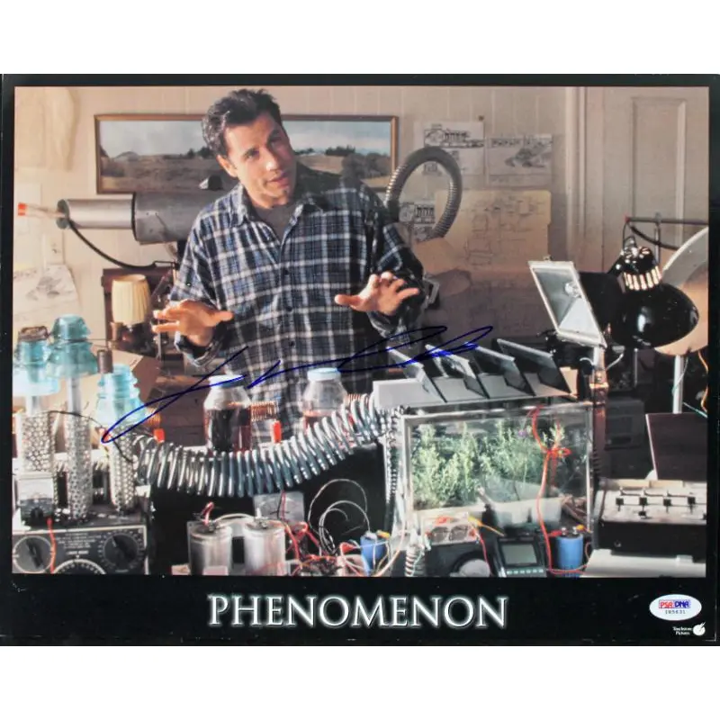 John Travolta Phenomenon Signed Authentic 11X14 Photo Lobby Card PSA/DNA #I85631