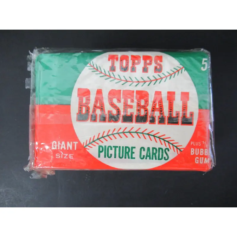 1952 Topps Baseball Unopened Brick (8) Wax Packs