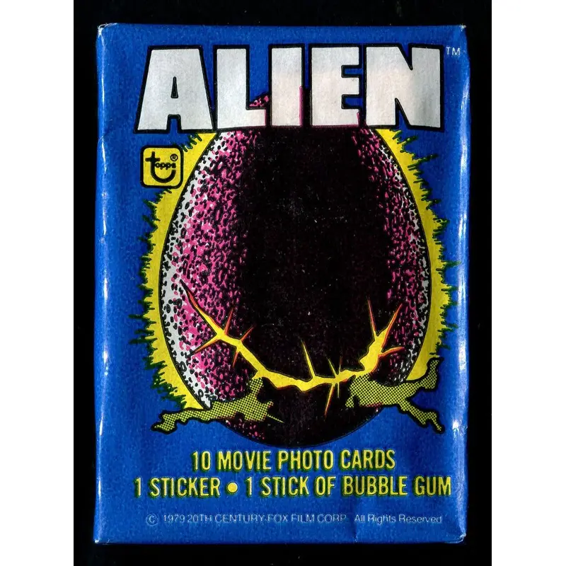 1979 Topps Alien Unopened Wax Pack