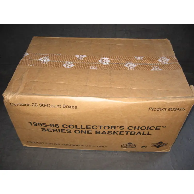 1995/96 Upper Deck Collector's Choice Basketball Series 1 Case (20 Box)