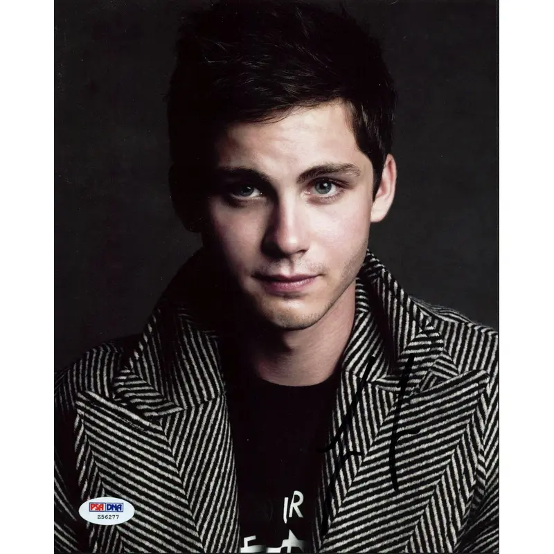 Logan Lerman Perks of Being A Wallflower Signed Authentic 8X10 Photo PSA #Z56277
