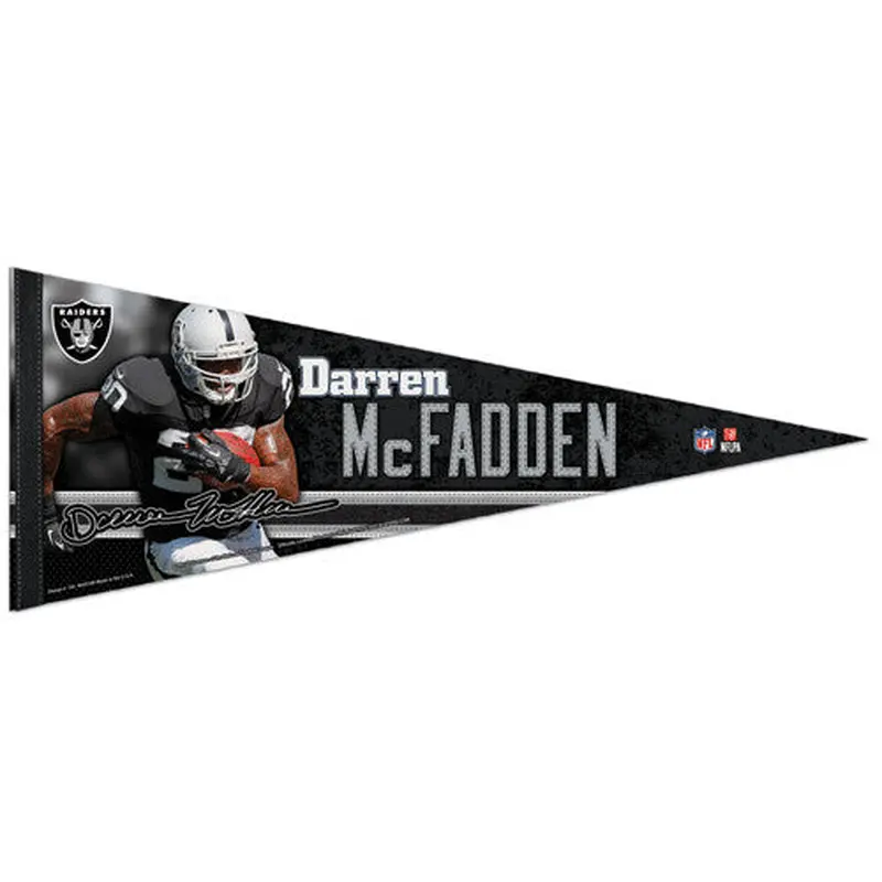 Darren McFadden "Signature Series" Premium Felt NFL Collector's Pennant (2012) - Wincraft