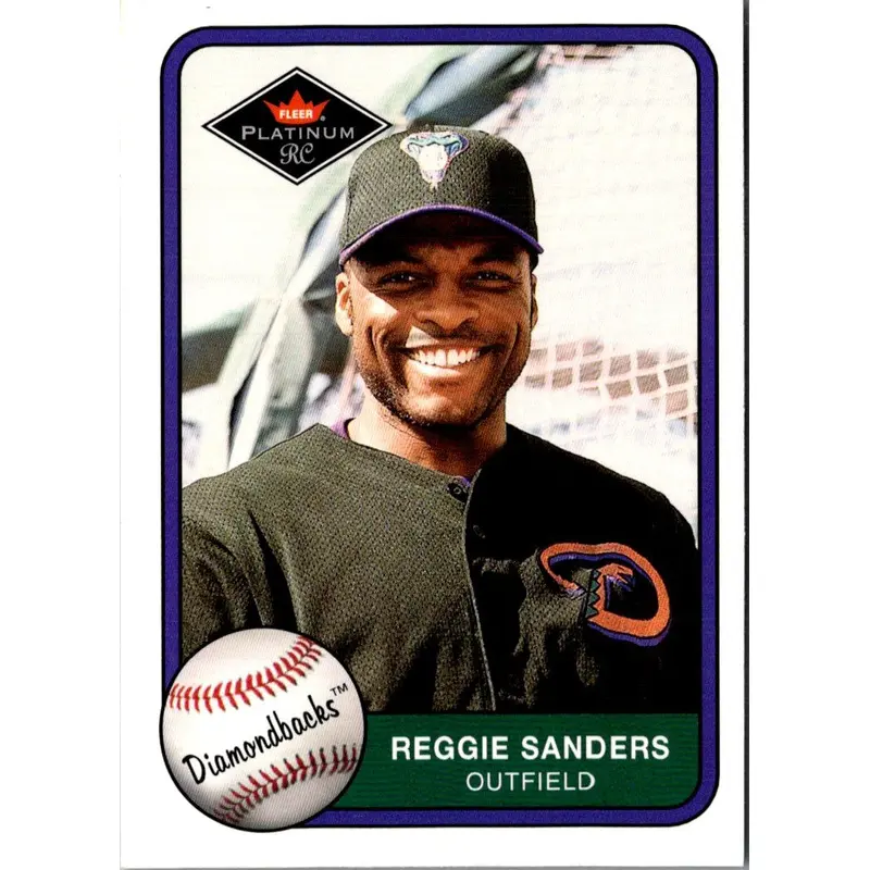 2001 Fleer Platinum Reggie Sanders #322