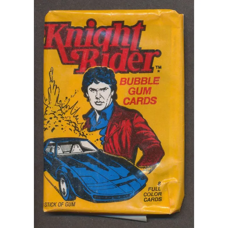 1983 Donruss Knight Rider Unopened Wax Pack