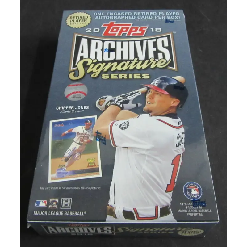 2018 Topps Archives Signature Series Baseball Box (Retired Player) (Hobby)