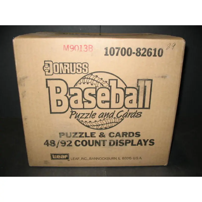 1989 Donruss Baseball Blister Case (48/92)