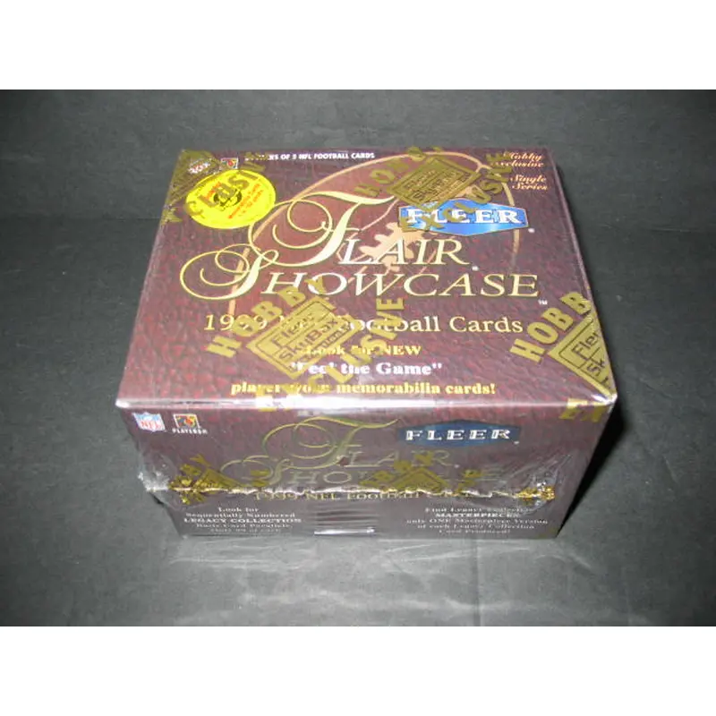 1999 Fleer Flair Showcase Football Box (Hobby)