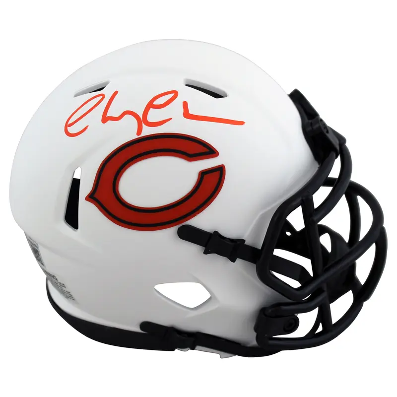 Chevy Chase Christmas Vacation Authentic Signed Lunar Speed Mini Helmet BAS Wit