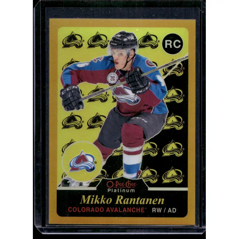 2015-16 Upper Deck O-Pee-Chee Platinum - Retro Rainbow Gold - Mikko Rantanen #R88 /149 RY