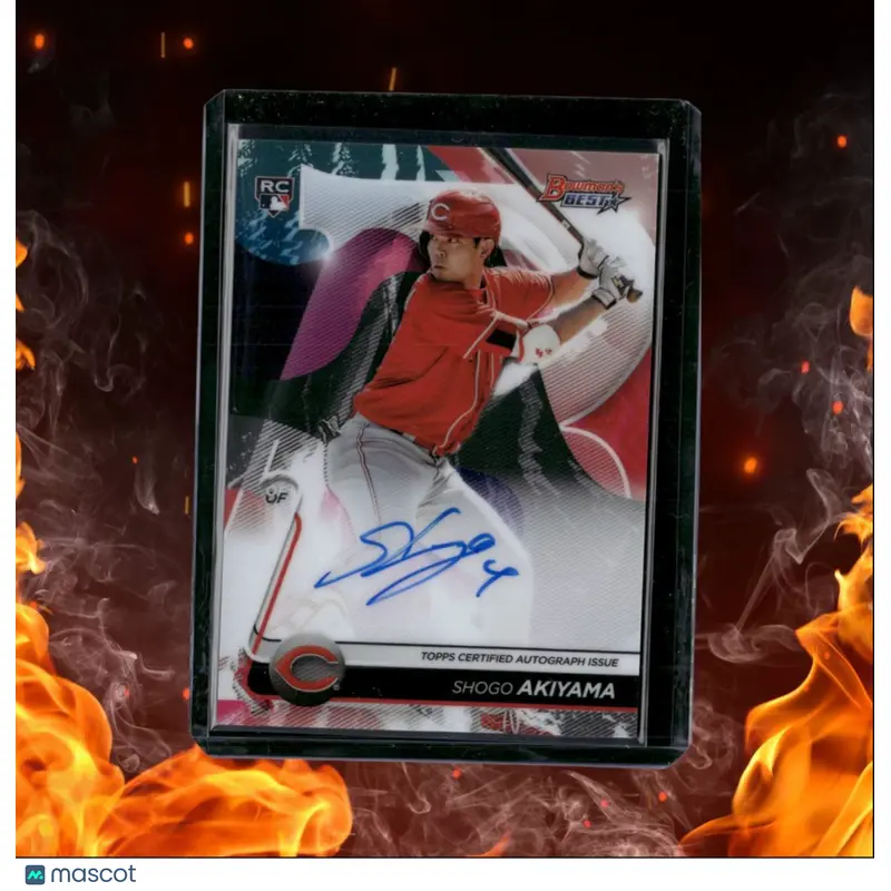 2020 Bowman's Best Shogo Akiyama Best of 2020 Rookie Auto #BSRA-SA