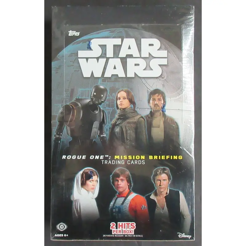 2016 Topps Star Wars: Rogue One Mission Briefing Box (Hobby) (24/8)