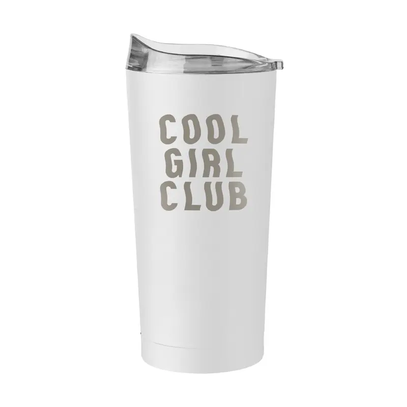 Just a Girl Cool Girl Cub 20oz Powder Coat Tumbler