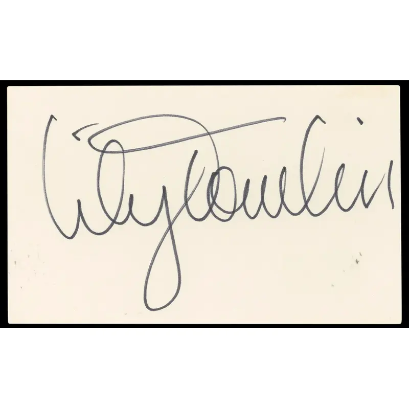 Lily Tomlin Grace & Frankie Authentic Signed 3x5 Index Card BAS #BN33292