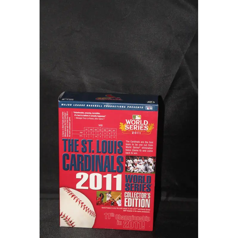 2011 World Series DVD Boxed Set, St. Louis Cardinals vs Texas Rangers