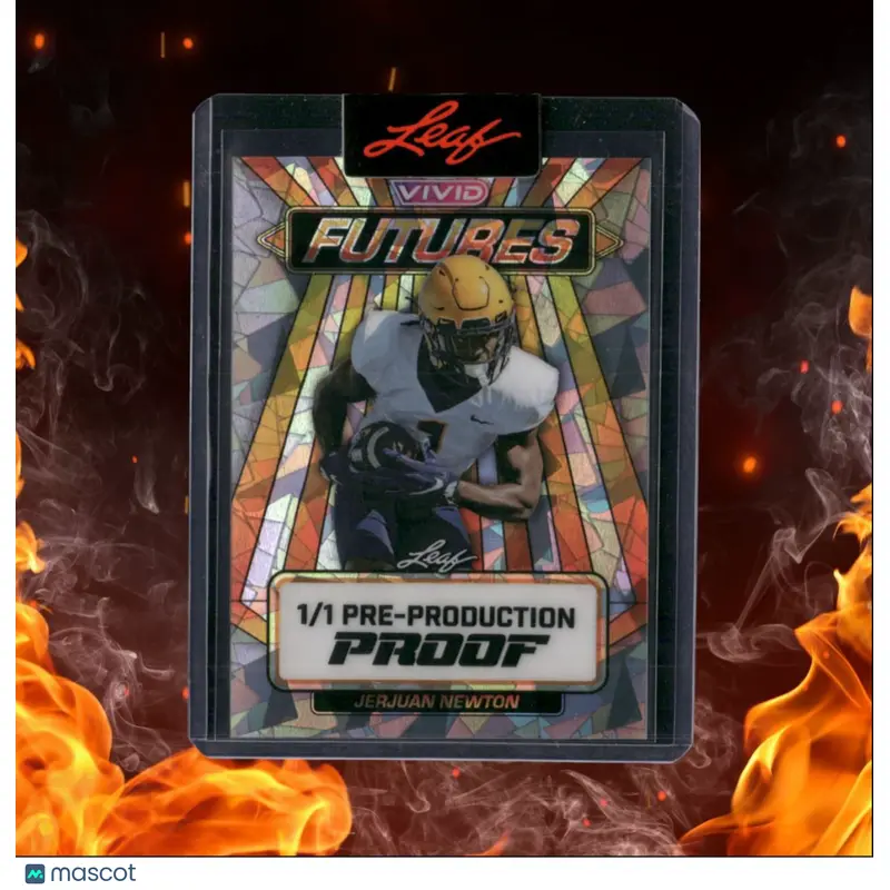 2024 Leaf Vivid Jerjuan Newton Pre-Production Proof 1/1