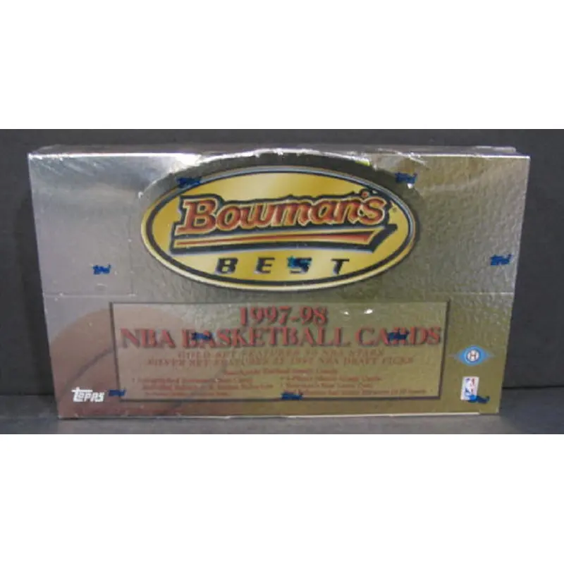 1997/98 Bowman's Best Basketball Box (Hobby) (24/6)