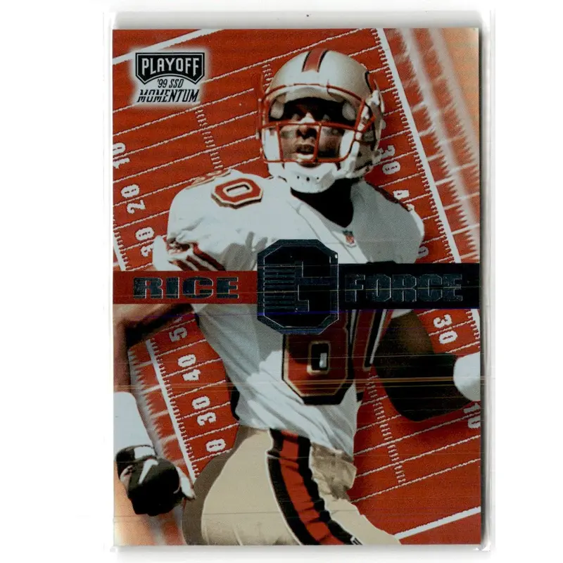 1999 Playoff Momentum SSD Gridiron Force Jerry Rice #GF14