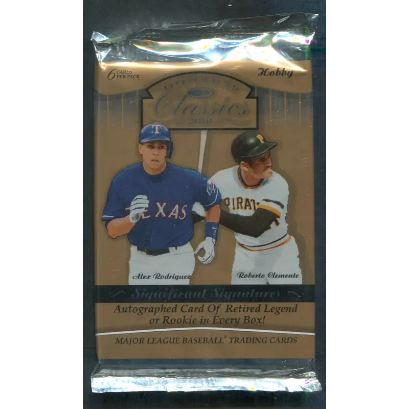 2001 Donruss Classics Baseball Unopened Pack (Hobby) (6)