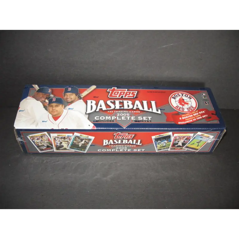 2005 Topps Baseball Factory Set (Red Sox)