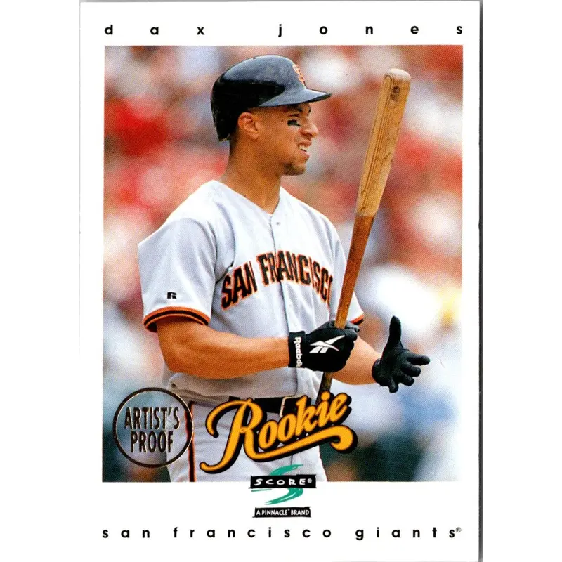 1997 Score Artist's Proofs White Border Dax Jones #323