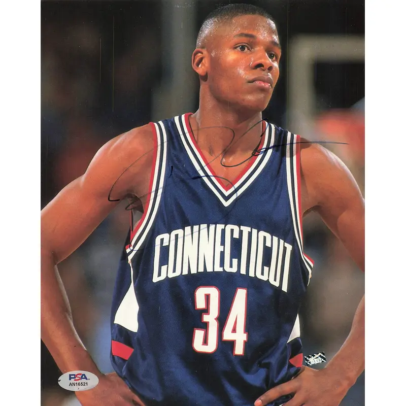 Ray Allen signed 8x10 photo PSA/DNA Connecticut Autographed