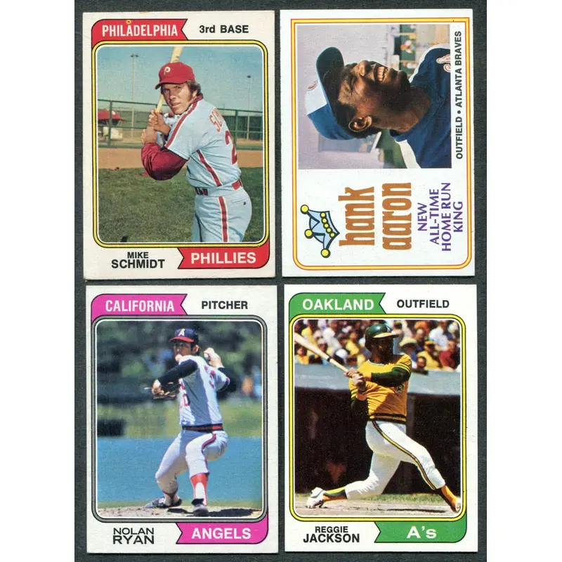 1974 Topps Baseball Complete Set VG/EX EX/MT (660) (24-368)