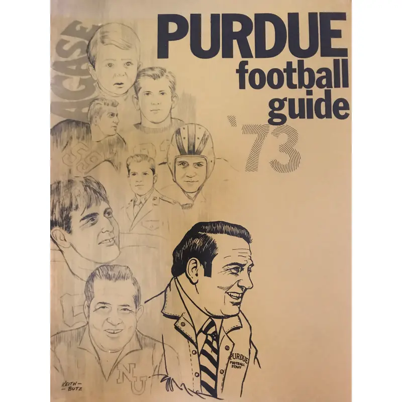 1973 Purdue Football Guide