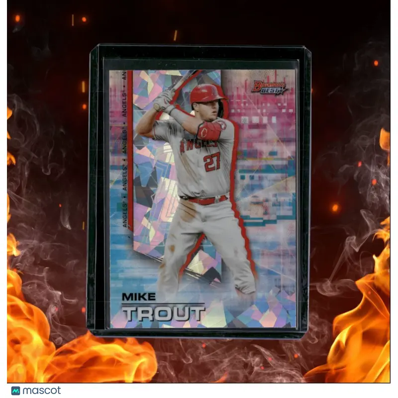 2021 Bowman's Best Mike Trout Atomic Refractor #1