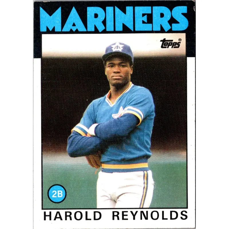 1986 Topps Harold Reynolds #769 Rookie