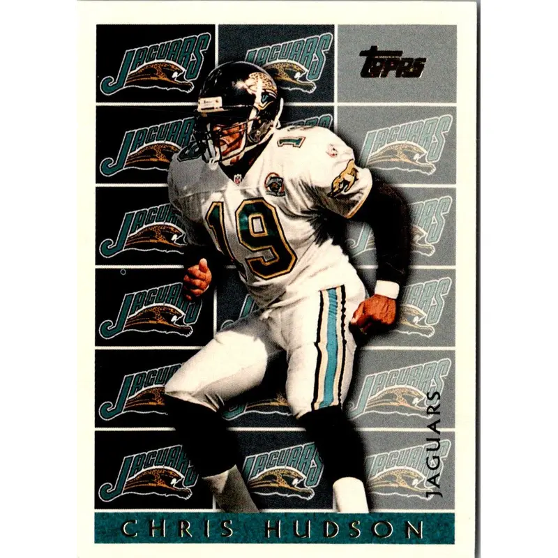 1995 Topps Factory Jaguars Chris Hudson #463