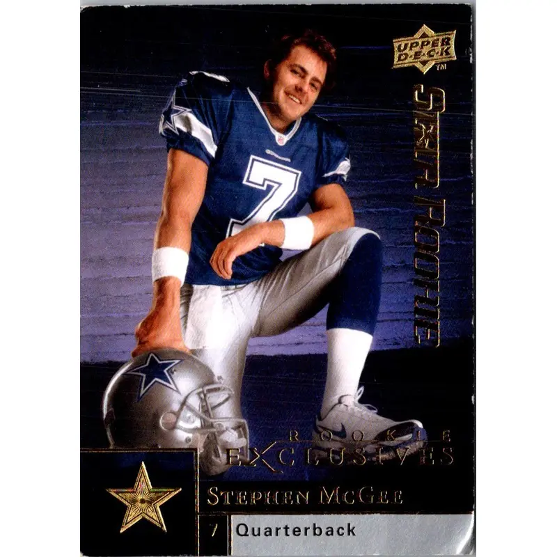 2009 Upper Deck Rookie Exclusives Stephen McGee #32