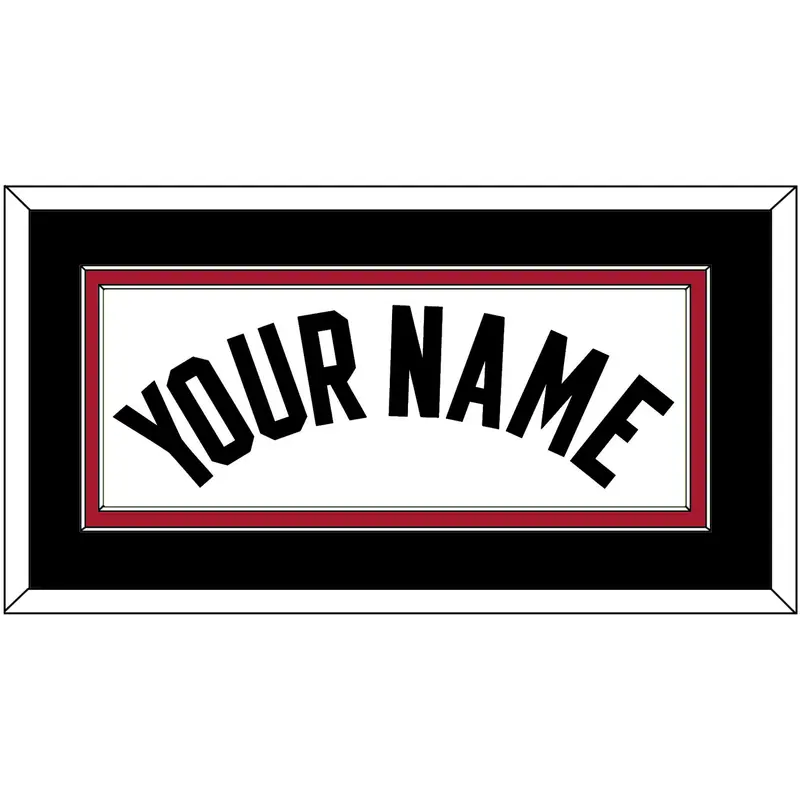Miami Name - Home White (1999-2008) - Double Mat 3