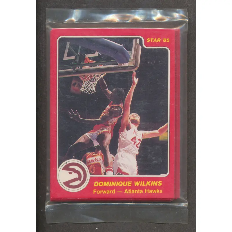 1984/85 Star Basketball Atlanta Hawks Complete Set (Sealed)