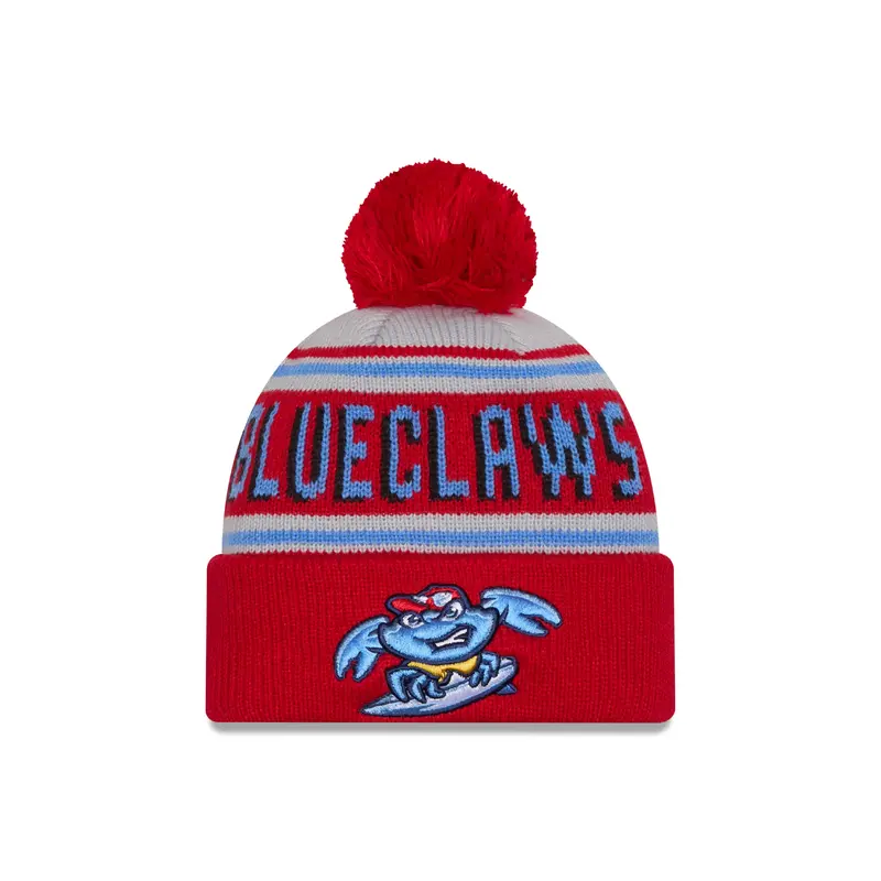 Jersey Shore BlueClaws New Era Youth Knit Cap