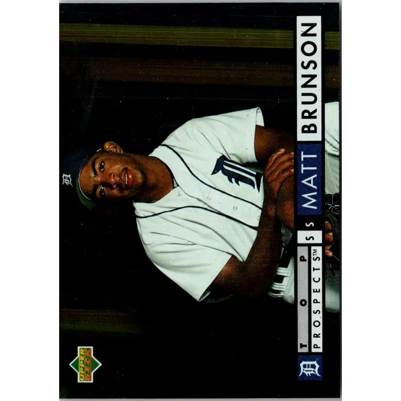 1994 Upper Deck Matt Brunson #547 Rookie