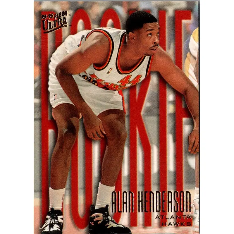 1995 Ultra Alan Henderson #275 Rookie