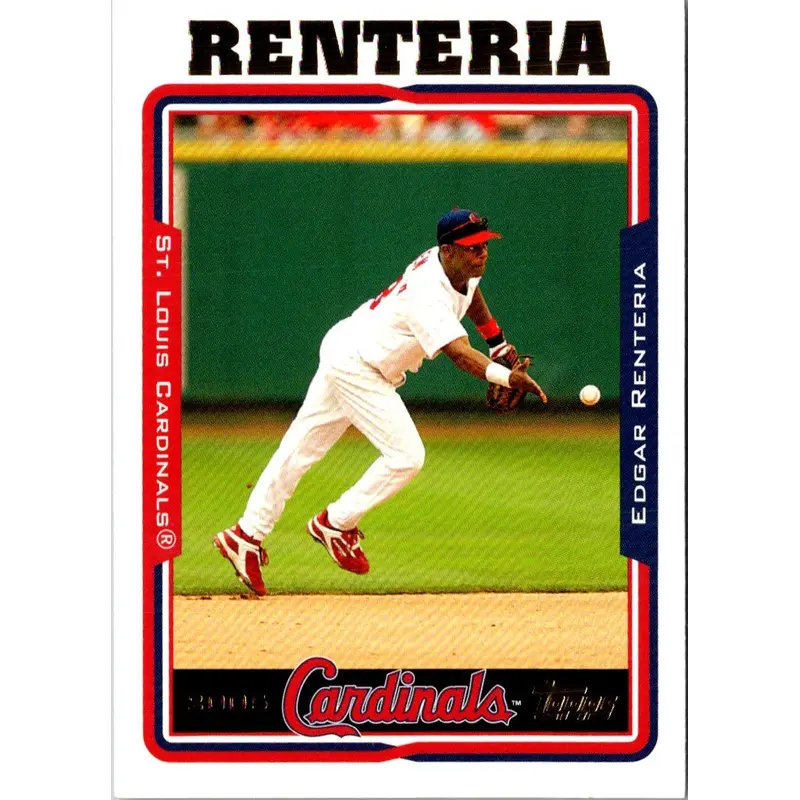 2005 Topps Edgar Renteria #156