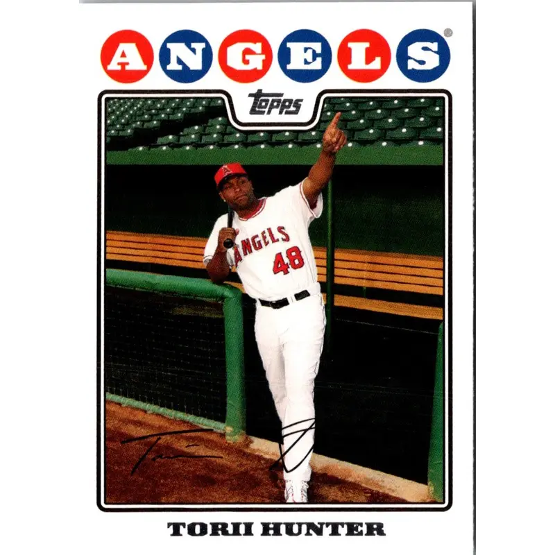 2008 Topps Gold Foil Torii Hunter #435
