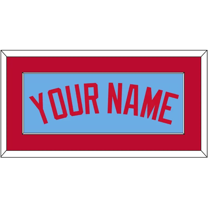Minnesota Name - Alternate Light Blue - Single Mat 3