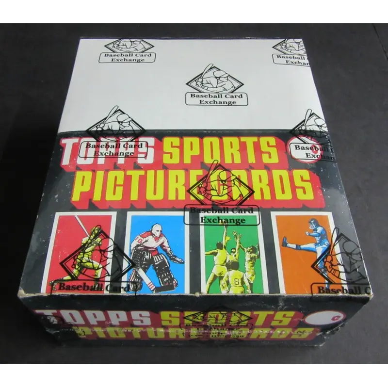 1981 Topps Baseball Unopened Rack Box (BBCE) (Non X-Out)