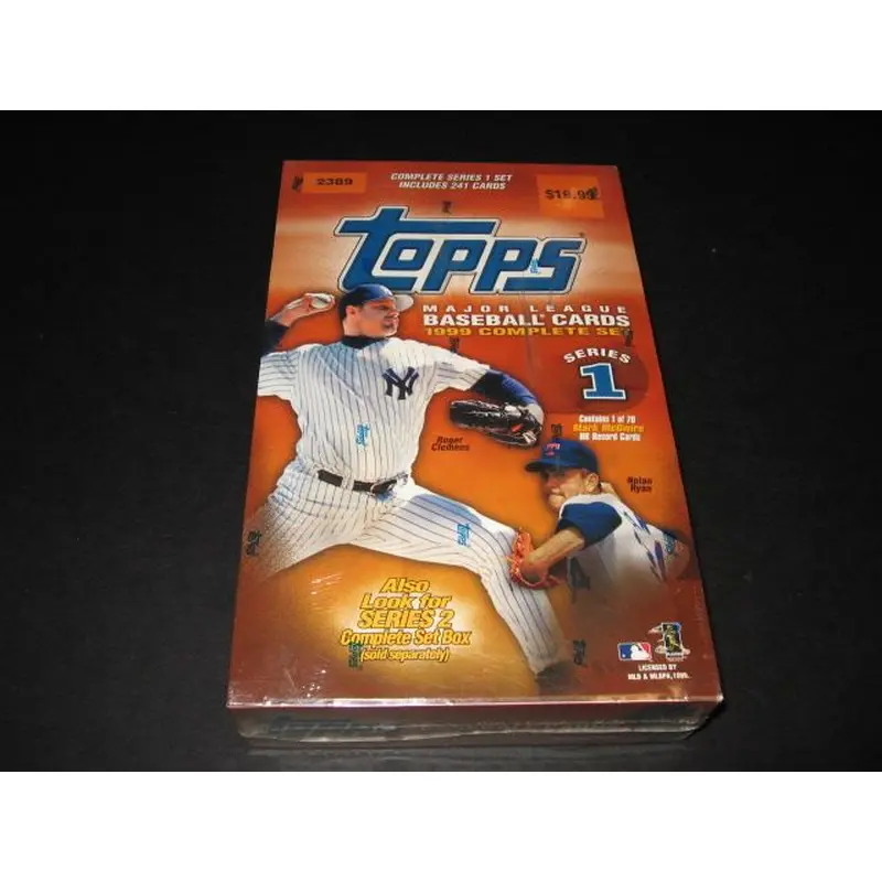 1999 Topps Baseball Complete Series 1 Box Set (Blaster)