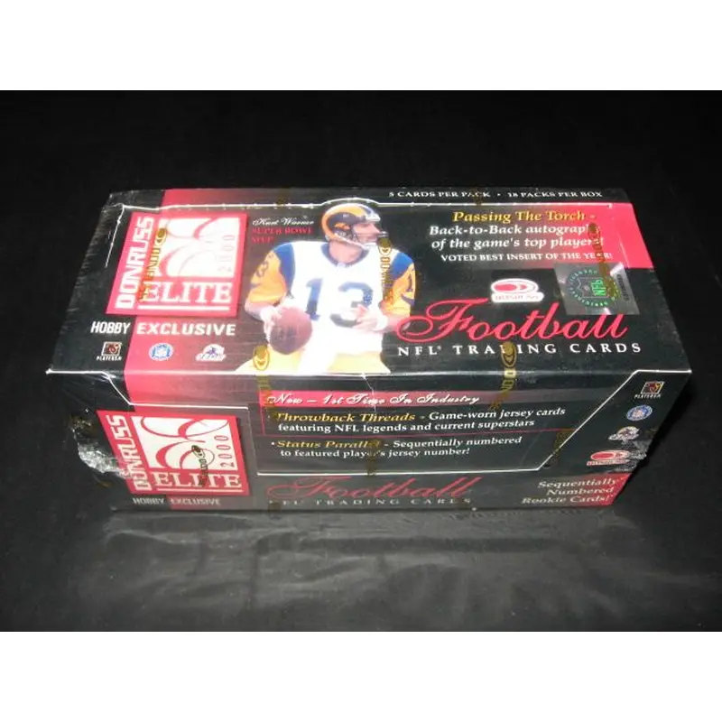 2000 Donruss Elite Football Box (Hobby)