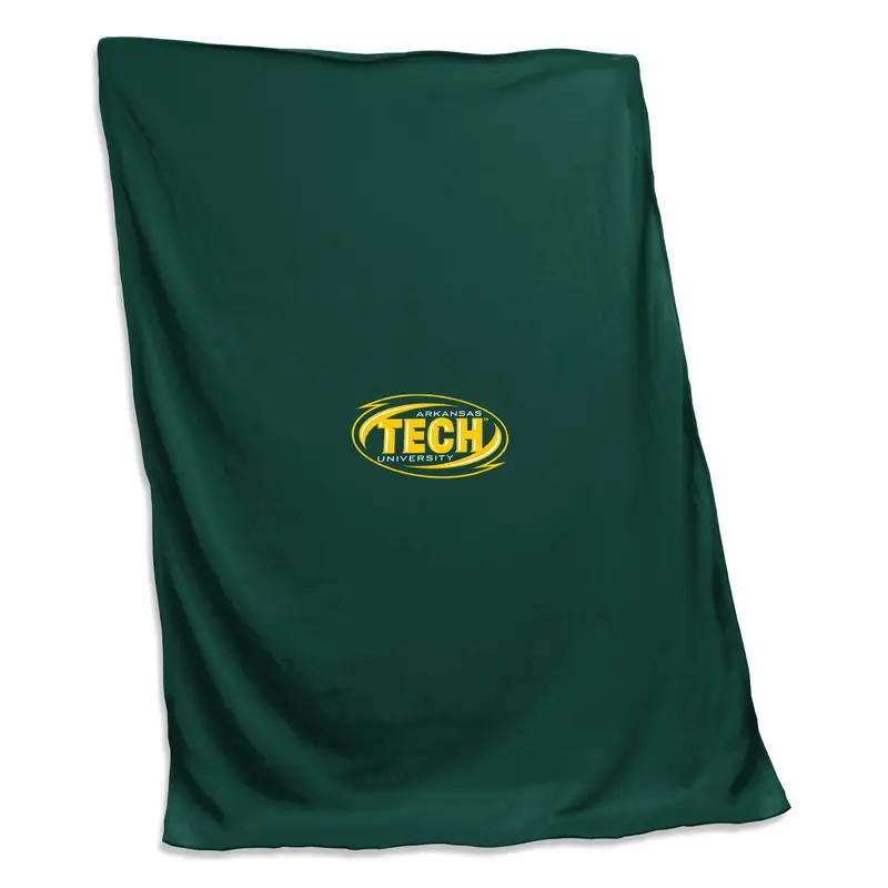 Arkansas Tech Custom Screenprinted Sweatshirt Blanket