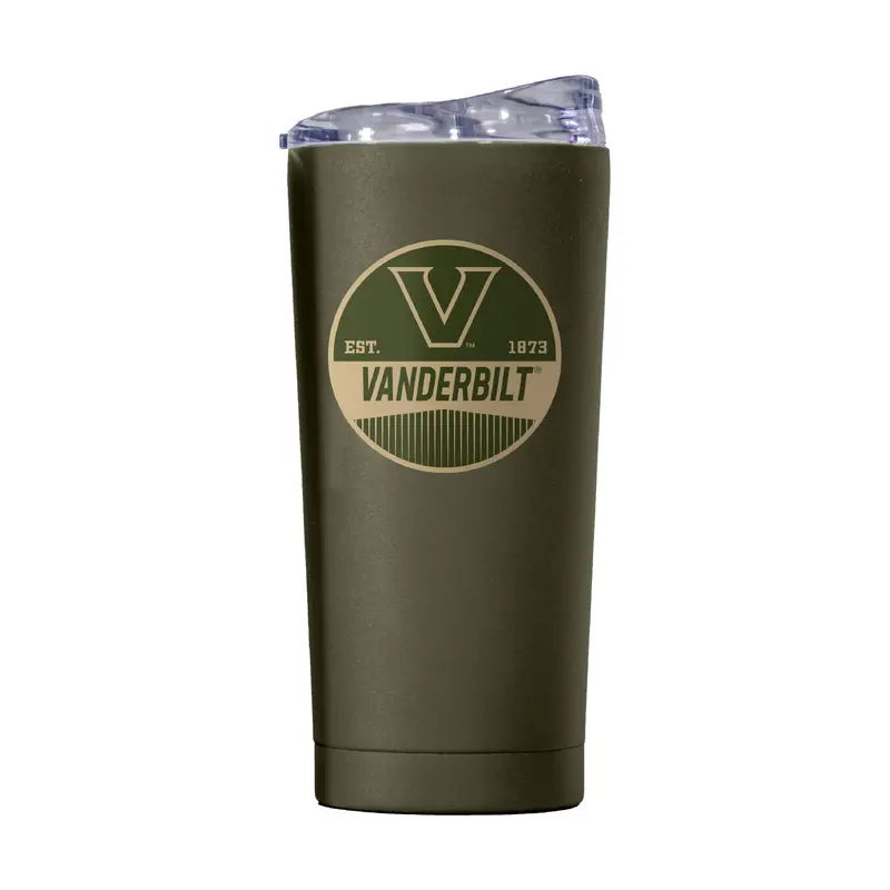 Vanderbilt 20oz Badge Powder Coat Tumbler