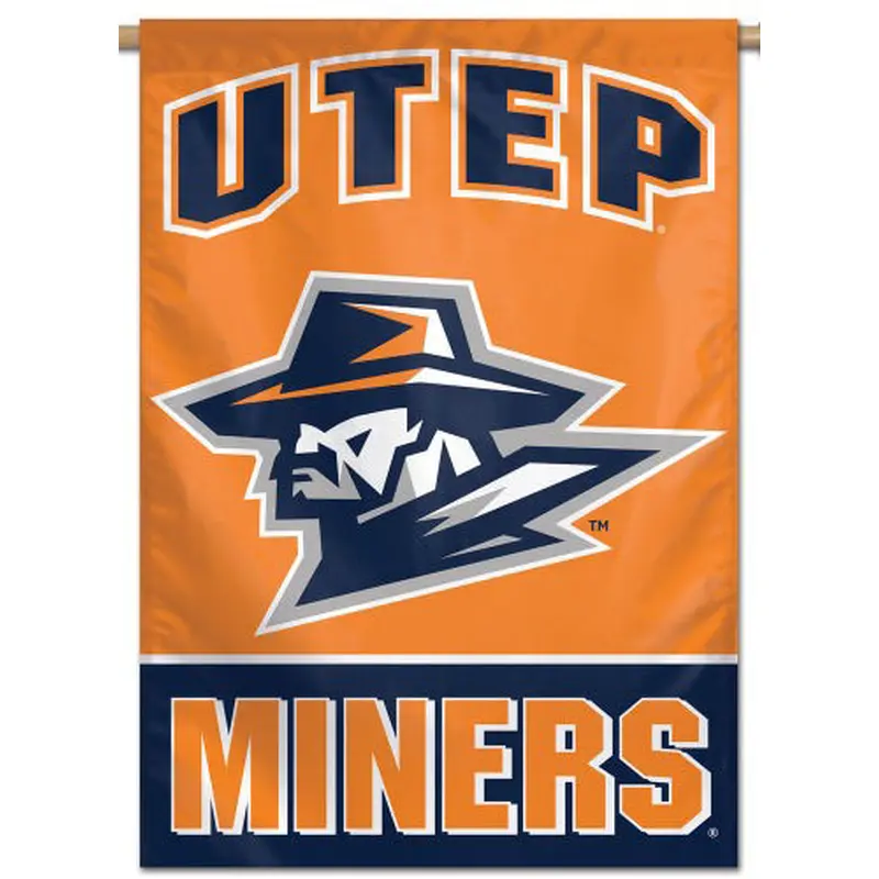 UTEP Miners Texas El Paso Premium 28x40 Wall Banner - Wincraft Inc.