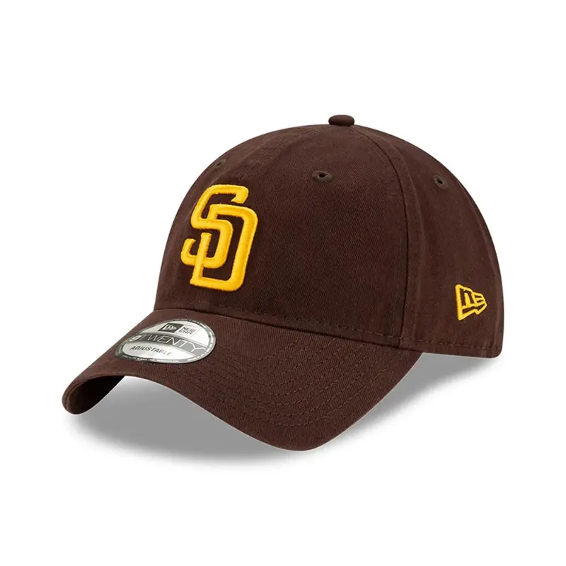 San Diego Padres MLB Core Classic Dark Brown 9TWENTY Adjustable Cap