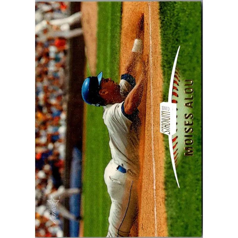 1998 Mother's Cookies Houston Astros Moises Alou #7